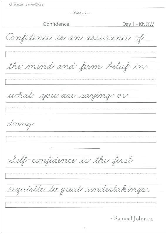 Handwriting Practice Sentences For Adults