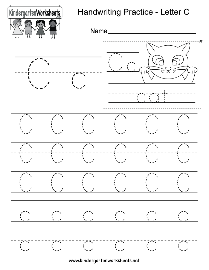 Beginner Phonics Worksheets For Kindergarten
