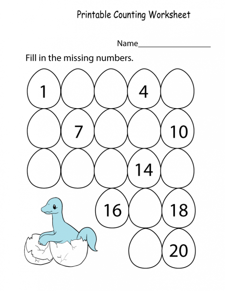Introductory Kindergarten Math Worksheets PDF Kindergarten math