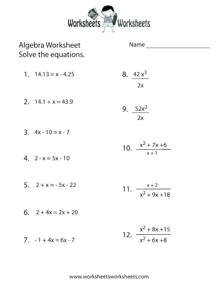 27 Maths Worksheets for Class 6 Pdf Algebra Worksheets Grade 6 Algebra