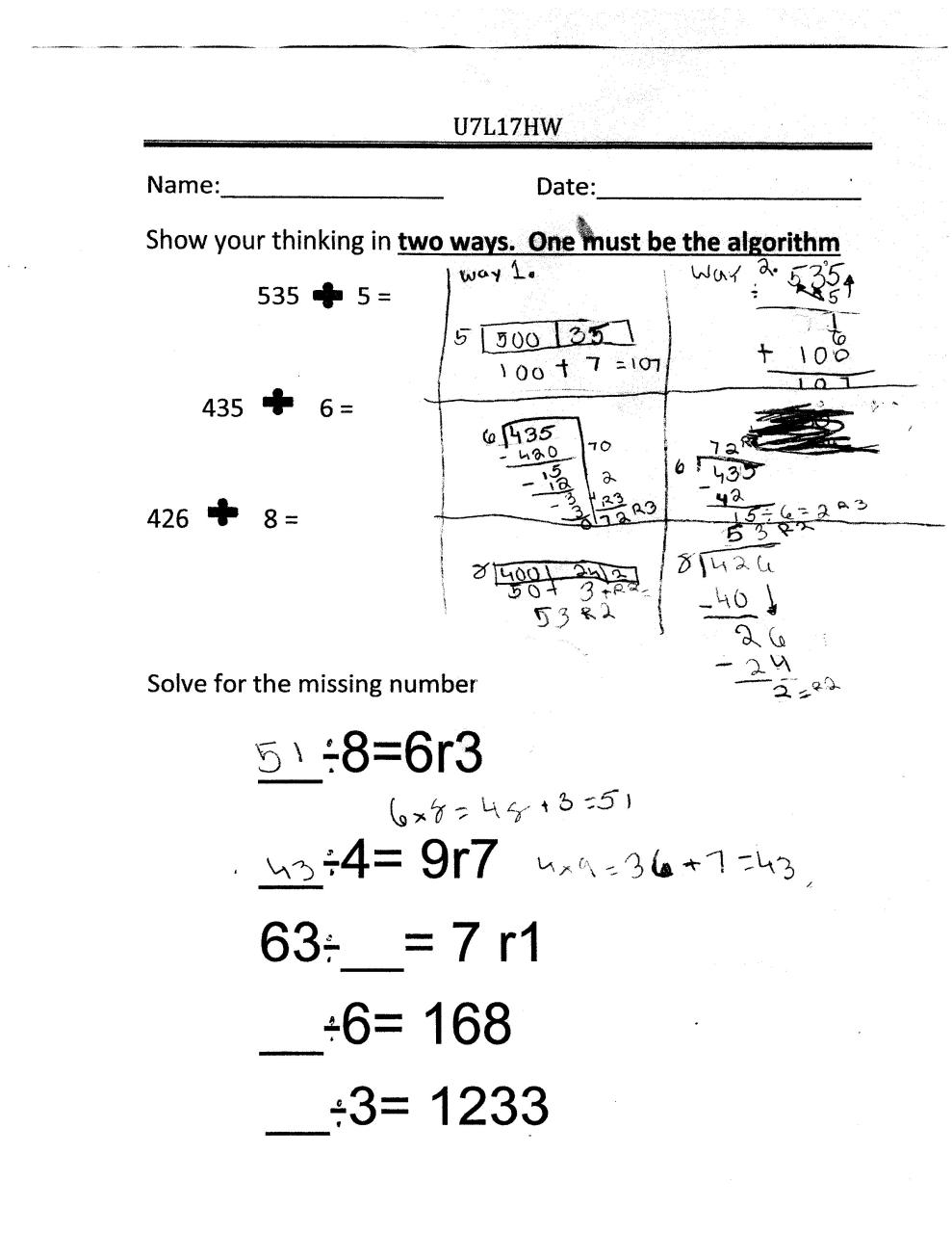 Worksheet 9-5 Algebra 1 Answer Key