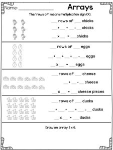 Repeated Addition Worksheets 2nd Grade (2020) Repeated addition