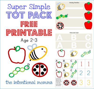 Toddler Printable Learning Activities For 2 Year Olds