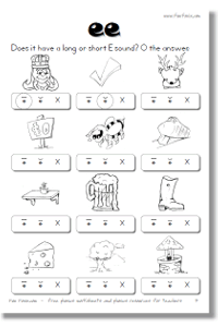 First Grade Phonics Worksheets Grade 2