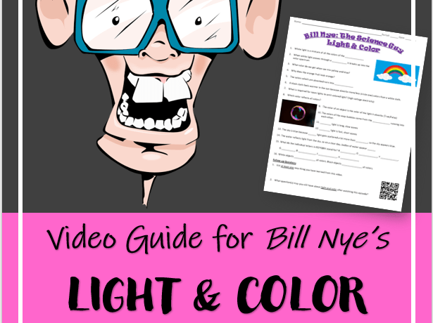 Bill Nye Light And Color Worksheet Quizlet