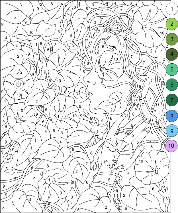Color By Number Free Printables Pdf