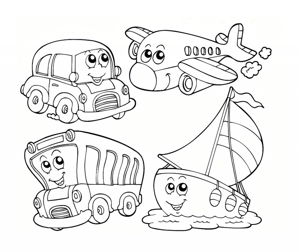 Free Printable Kindergarten Coloring Pages For Kids