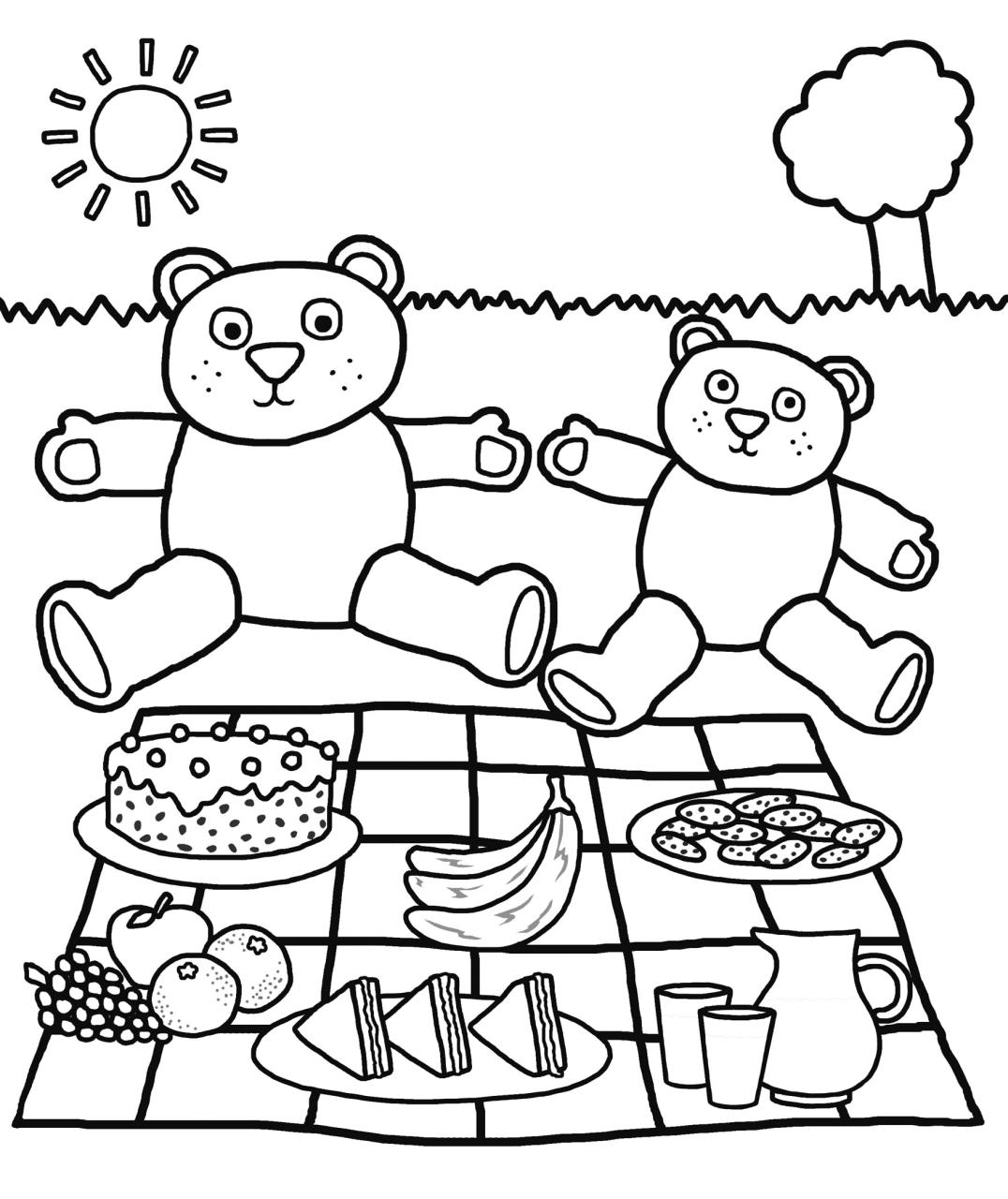 Coloring Worksheets For Kindergarten Free