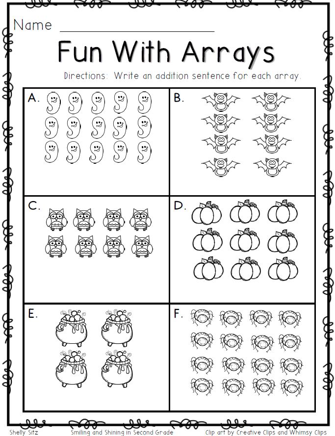 Multiplication Repeated Addition Worksheets Grade 2