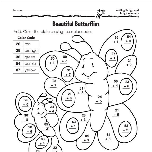 Free Coloring Worksheets For Grade 1