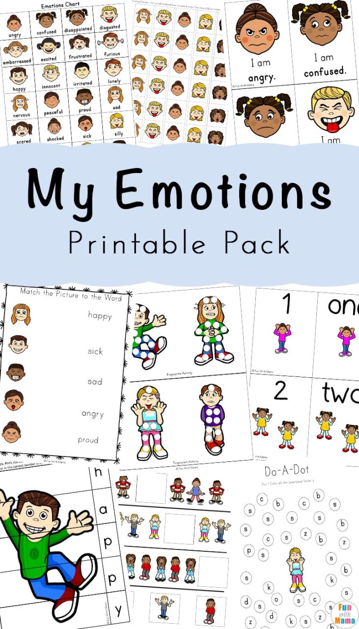 What Are Emotions Worksheet