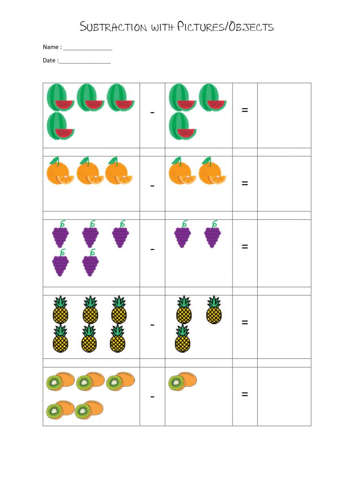 Free Printable Addition Worksheets With Pictures