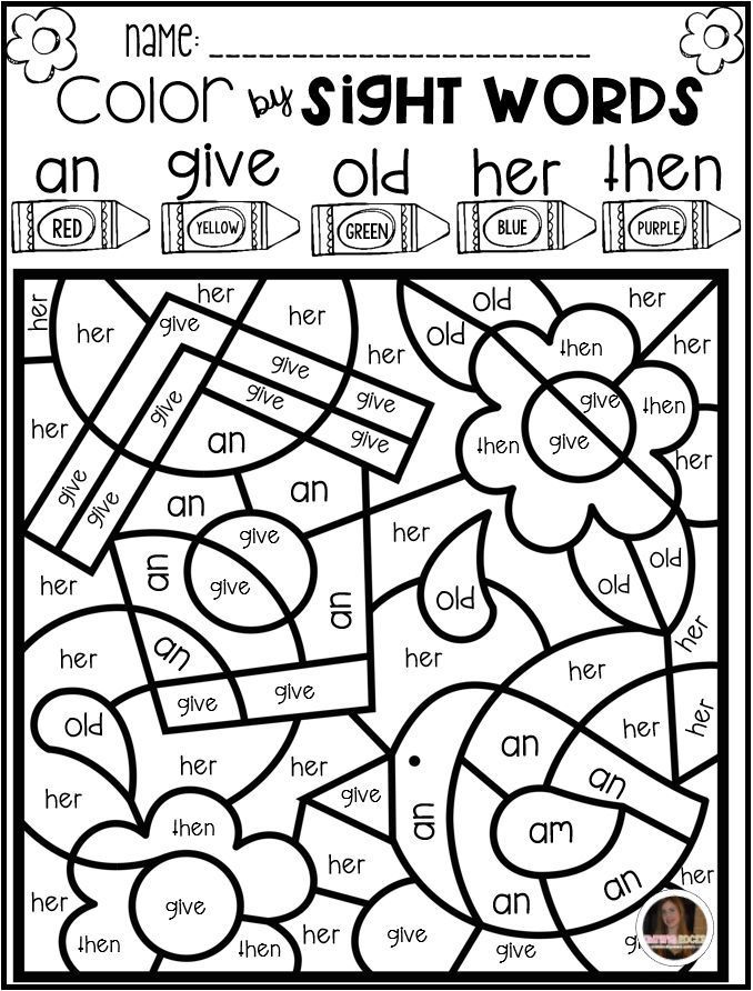 Free Color By Number Worksheets For First Grade