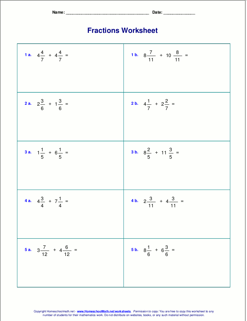 Image result for adding mixed fractions with different denominators