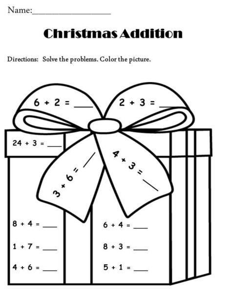 First Grade Addition And Subtraction Worksheets Pdf
