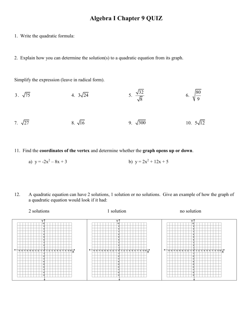 Algebra 2 1.1 1.2 Worksheet Answers