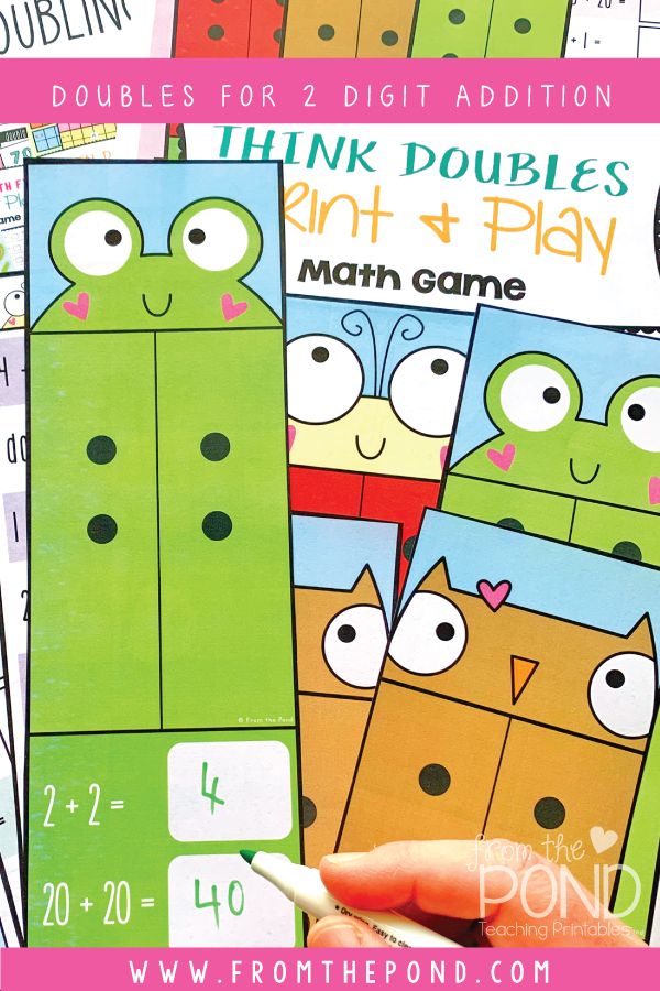 Doubles Addition Activities