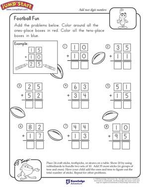 Fun Easy 2nd Grade Math Worksheets
