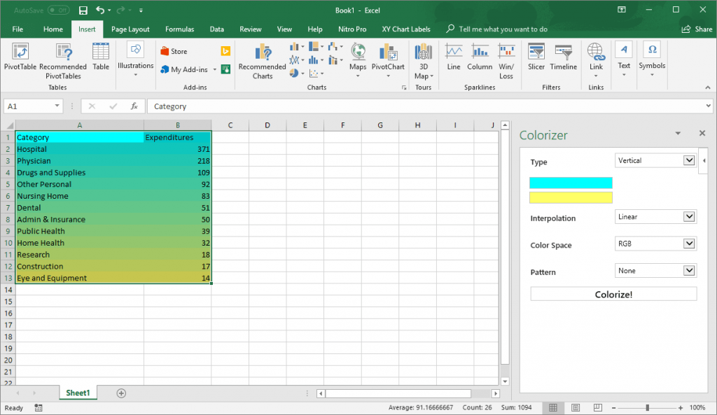 How To Add Color To Spreadsheet