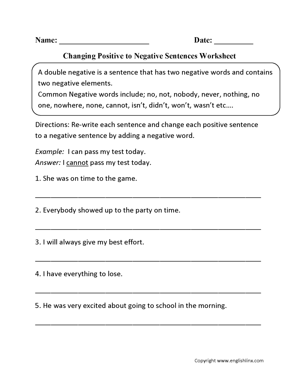 8th Grade Commonly Confused Words Worksheet