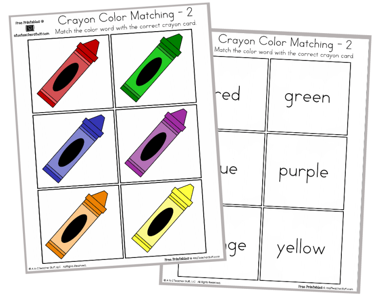 Spanish Colors Worksheets Free