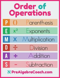 The 25+ best Order of operations ideas on Pinterest Math fractions
