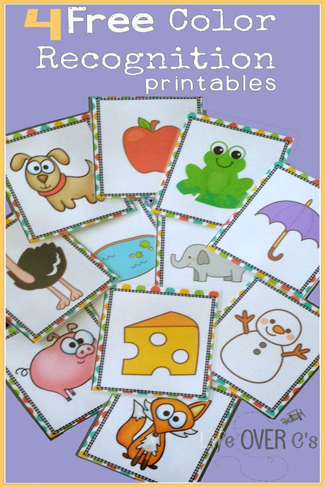 Colour Recognition Worksheets For Kindergarten