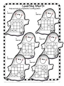 Halloween Math Coloring Pages at Free printable
