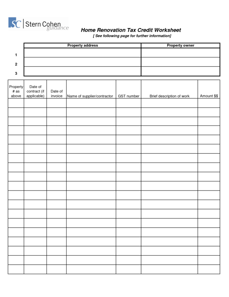How To Fill Out Additional Living Expenses Worksheet
