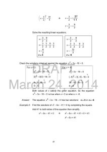 K TO 12 GRADE 9 LEARNER’S MATERIAL IN MATHEMATICS