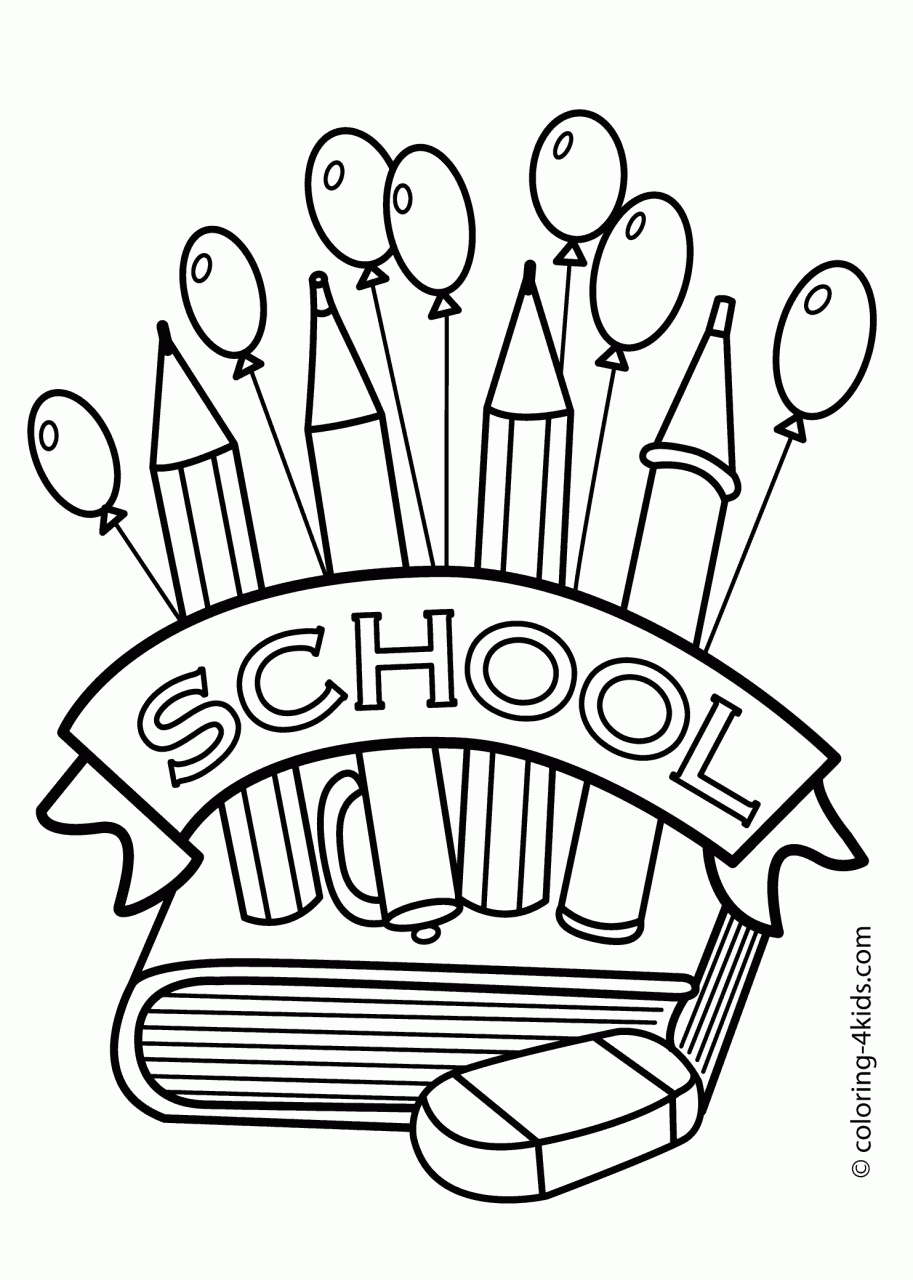 Coloring Pages For Kindergarten Free Download