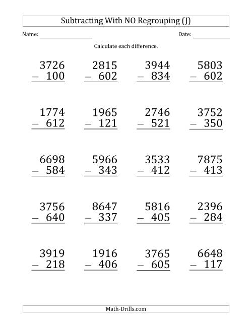 4-Digit Addition With Regrouping Worksheets Pdf