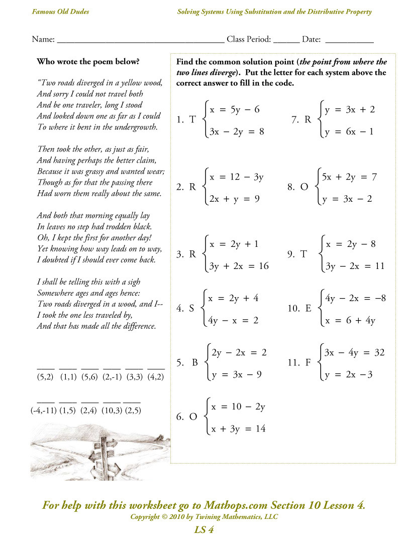 Solving Multi Step Equations With Distributive Property Worksheet Pdf