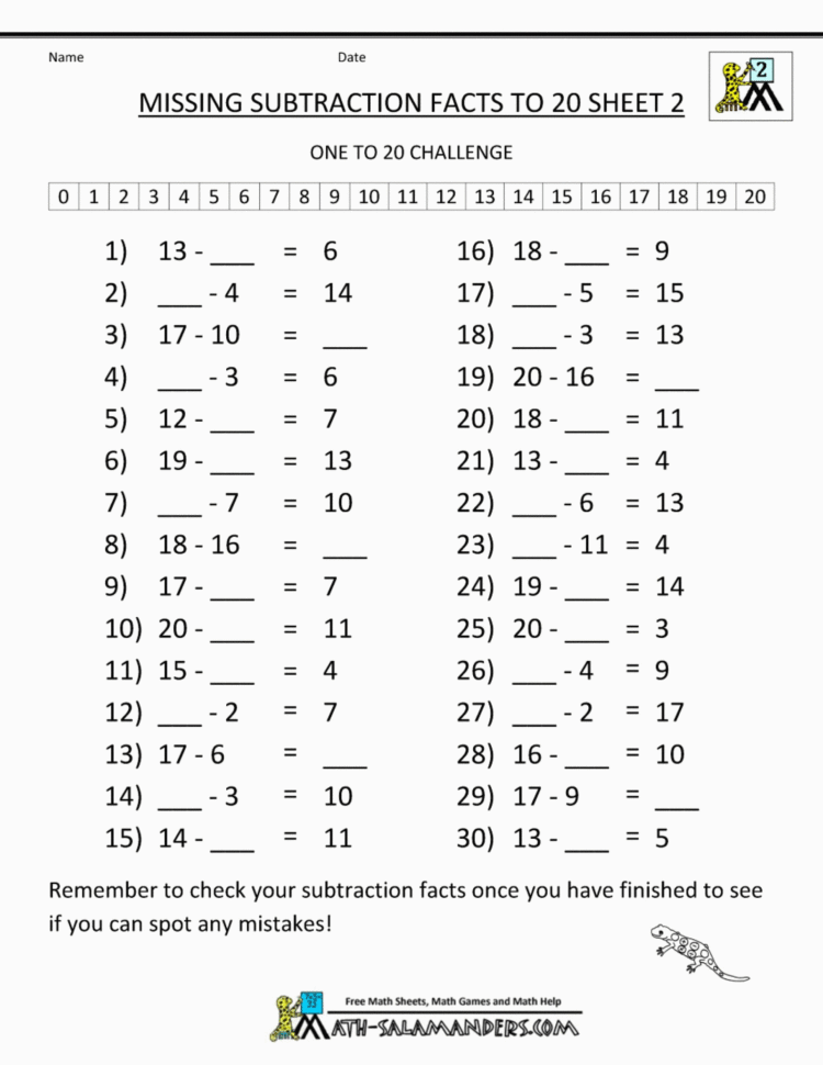 Worksheet Math 2Nd Grade