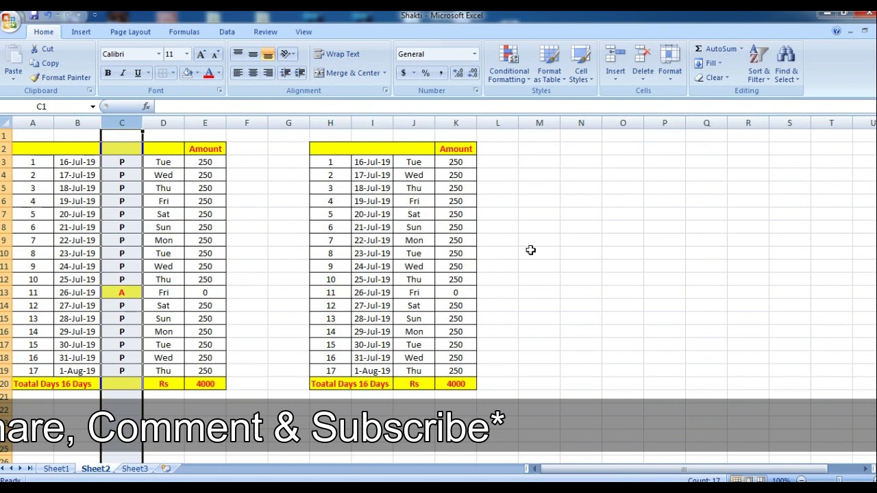 How To Copy & Paste Visible Cells In Ms Excel YouTube