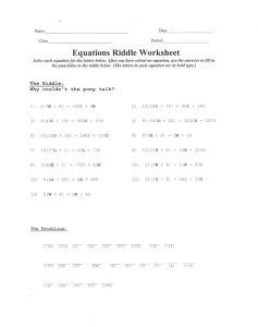17 Best Images of Pre Algebra Worksheets Free Printable Math