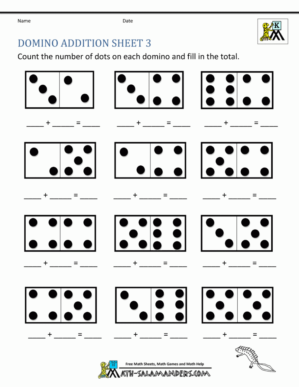 Learning Addition Worksheets