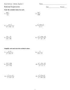 Solving Quadratic Equations By Factoring Worksheet Pdf equation on