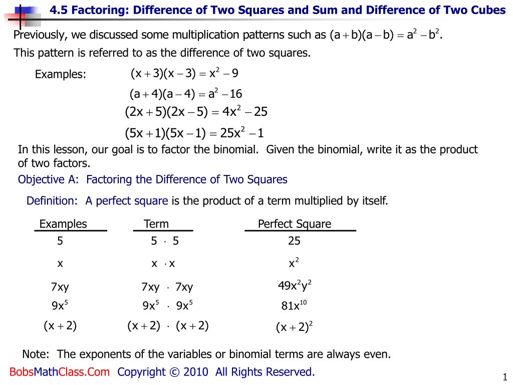 25 Factoring Difference Of Squares Worksheet Worksheet Information