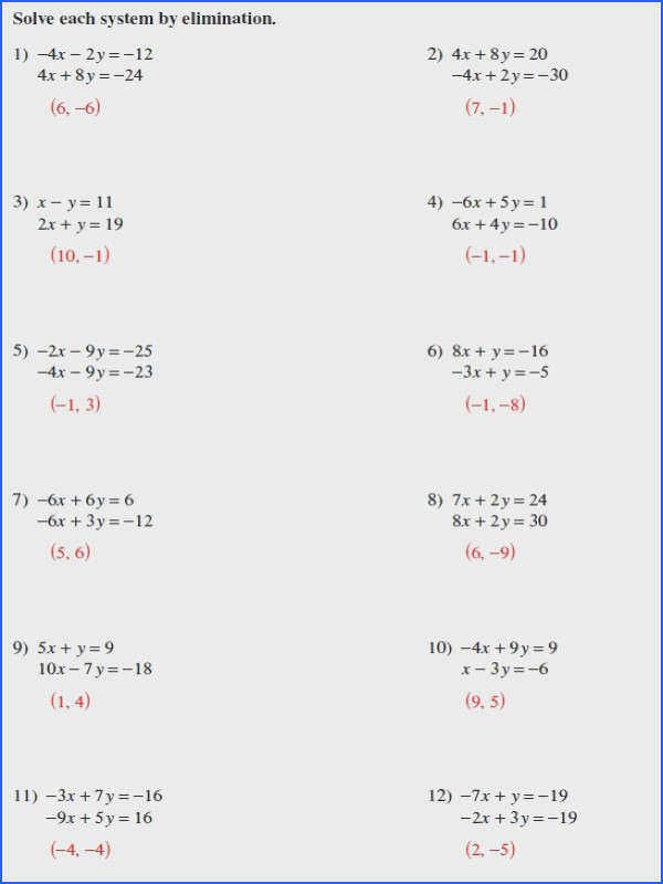 Solving Equations With Variables On Both Sides Worksheet Answers Pdf