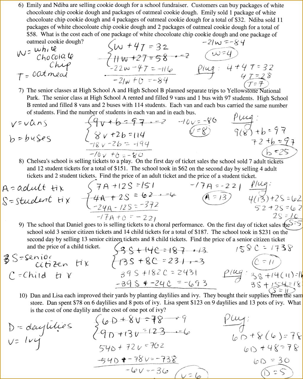 Algebra 2 Worksheet Factoring Quadratic Expressions