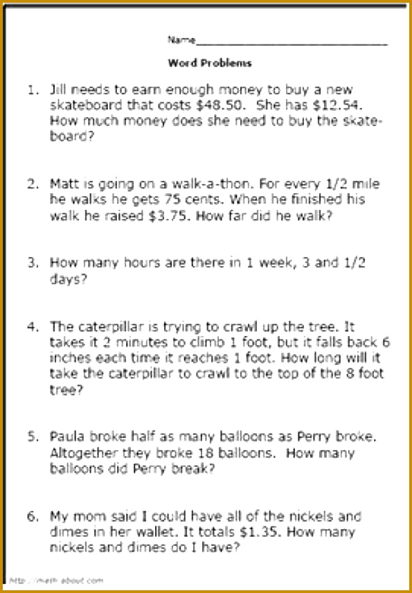 6 Trigonometry Word Problems Worksheets with Answers FabTemplatez