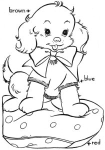 Arquivo dos álbuns Puppy coloring pages, Dog coloring page, Animal
