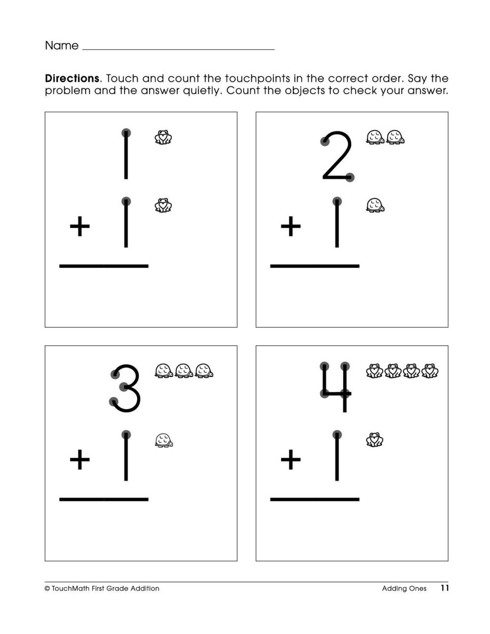 Free Touch Math Multiplication Worksheets Times Tables Worksheets