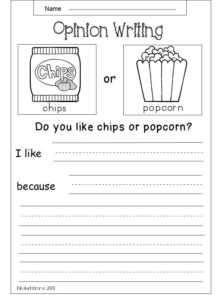 Kindergarten Creative Writing Worksheets For Kids