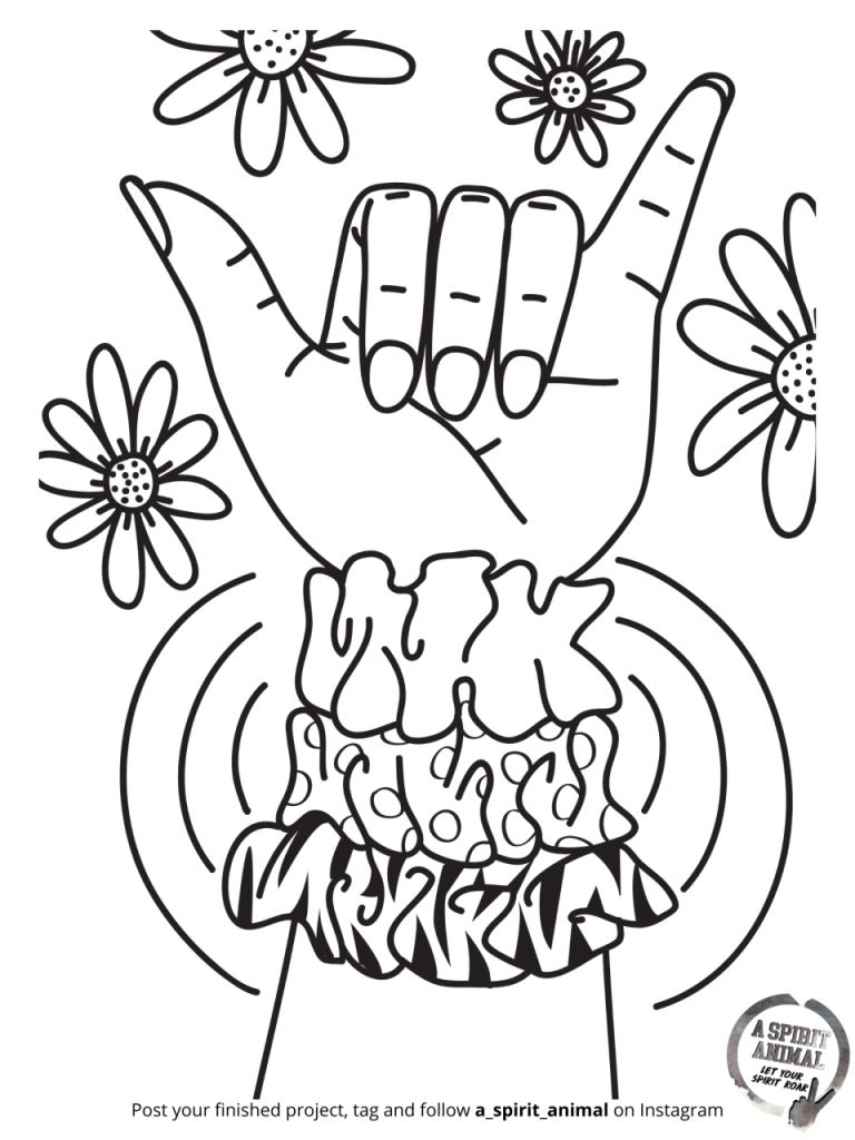 Aesthetic Coloring Pages Summer