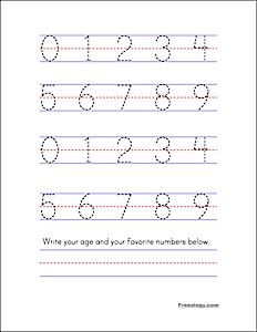 Free Printable Traceable Letters And Numbers