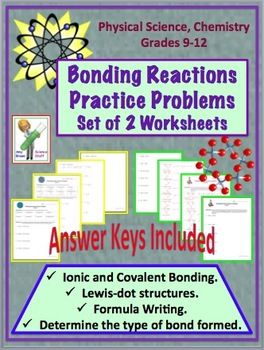 Chemical Bonding Types Worksheet Answers