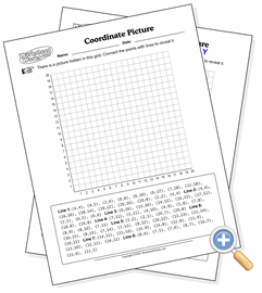 Worksheet Works Coordinate Picture Answer Key