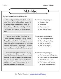 Writing Worksheets For 3rd Grade Pdf